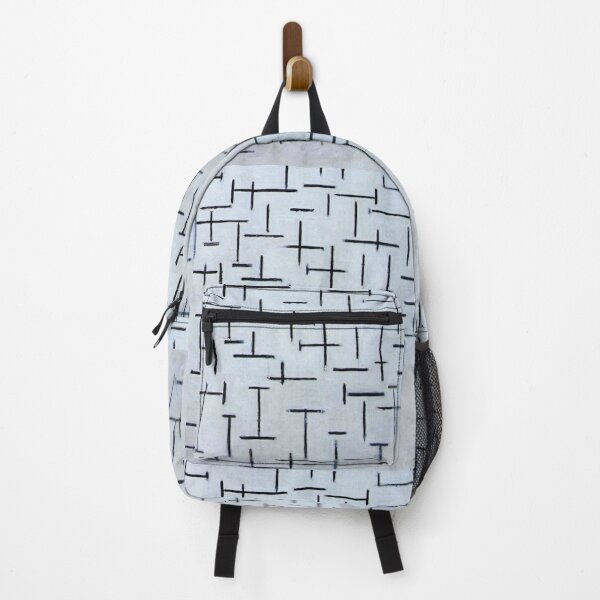 Item preview, Deatail from Famous painting by Piet Mondrian designed and sold by VintageArtByIda.