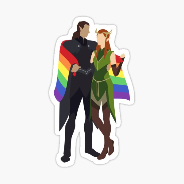 Item preview, Vax'leth Queer Pride designed and sold by PsychMerchant.