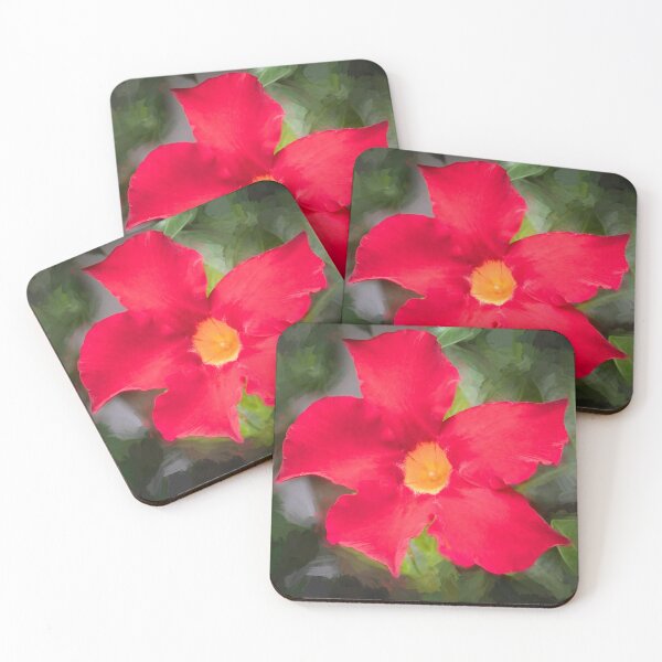 Item preview, Red Mandevilla Flower Vine X113 designed and sold by RichFrancoCars.