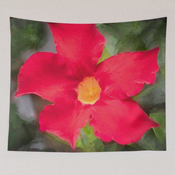 Item preview, Red Mandevilla Flower Vine X113 designed and sold by RichFrancoCars.