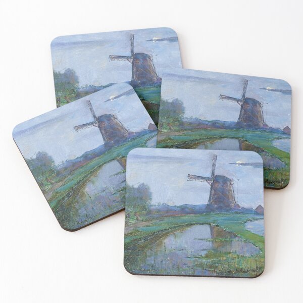 Item preview, Famous painting by Piet Mondrian designed and sold by VintageArtByIda.