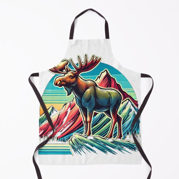 Item preview, Moose hikers and campers designed and sold by nodij.