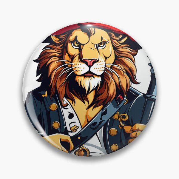 Item preview, Pirate King: Lion of the Seven Seas designed and sold by Very Good Tees.