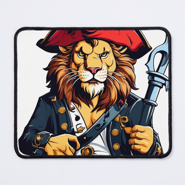 Item preview, Pirate King: Lion of the Seven Seas designed and sold by Very Good Tees.