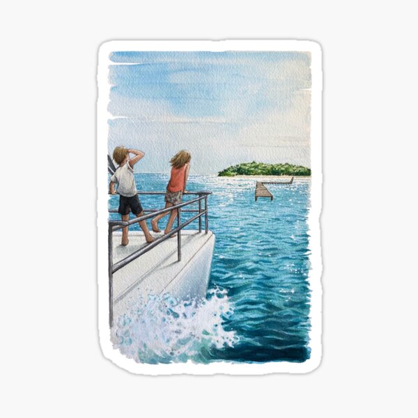 Aperçu de l'œuvre Papatheo, le rêve des mille îles | Illustration | Les aventures extraordinaires de Pip et Zoé créée et vendue par Pip-and-Zoe.