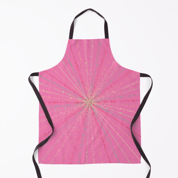 Item preview,  Colorful Pastel Rainbow Ripple Sun Rays Burst Pink designed and sold by EvergreenMotifs.