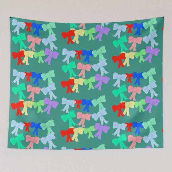 Item preview, Colourful ribbon bows designed and sold by LynseysArtShop.