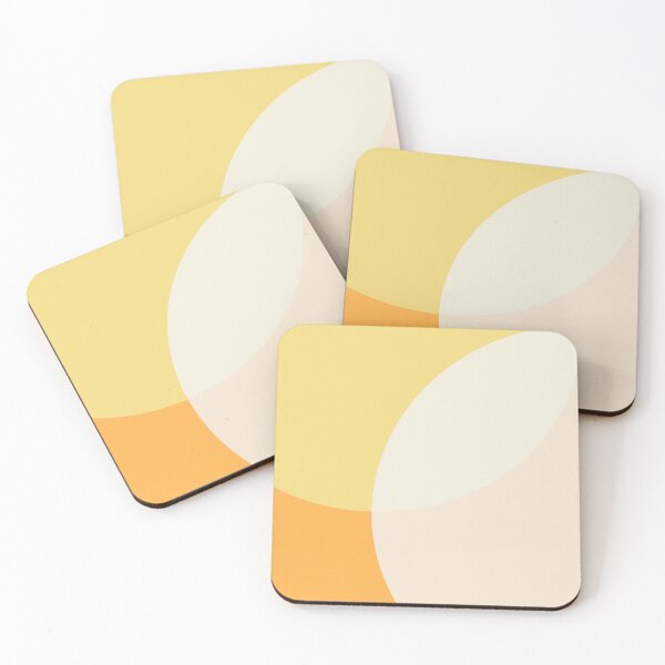 Item preview, Tricolor Gradient Overlap Circles Simple Geometry Pattern designed and sold by EvergreenMotifs.
