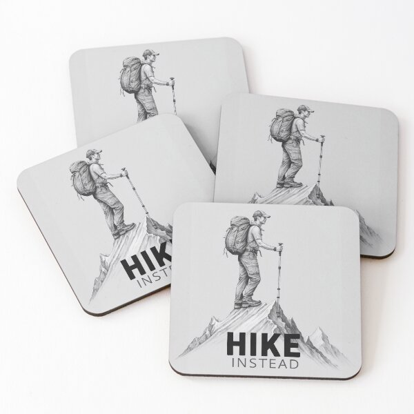 Item preview, Hike Instead designed and sold by Wilderness Algorithm.