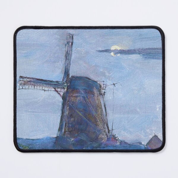 Item preview, Detail from Famous painting by Piet Mondrian designed and sold by VintageArtByIda.