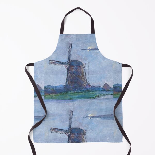 Item preview, Detail from Famous painting by Piet Mondrian designed and sold by VintageArtByIda.