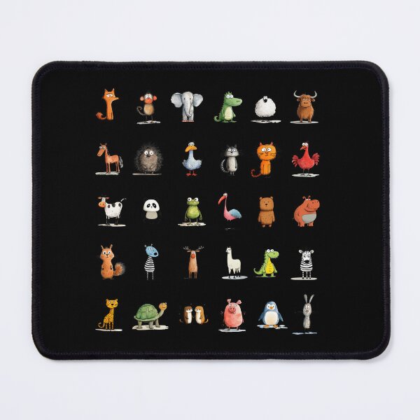 Item preview, Animal Character Parade designed and sold by KolbaVison.