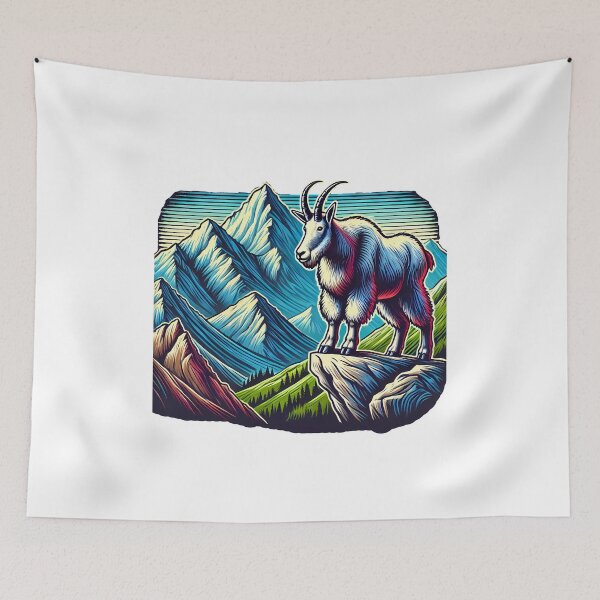 Item preview, Mountain goat hikers and campers designed and sold by nodij.