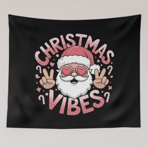 Item preview, Copy of Fun Santa Christmas Vibes Retro Holiday Design designed and sold by Inspire-DuDe.