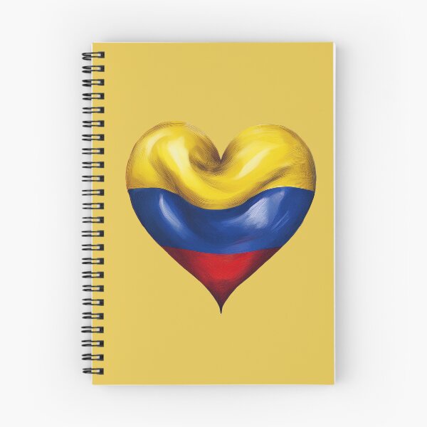 Item preview, Colombian flag heart designed and sold by La Loca.