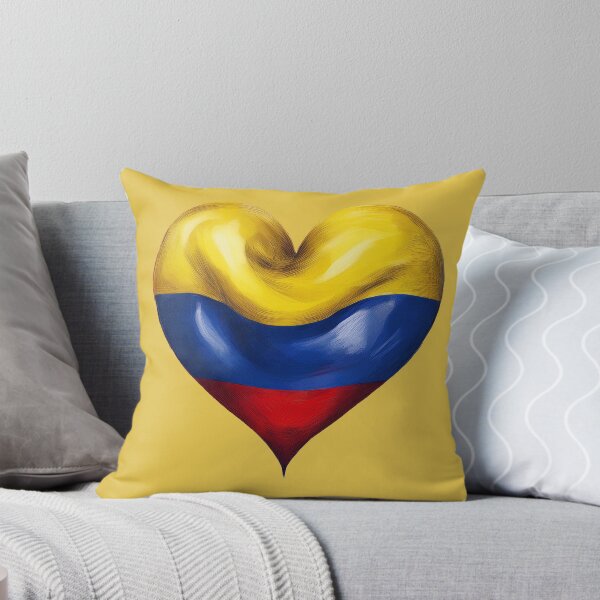 Item preview, Colombian flag heart designed and sold by La Loca.