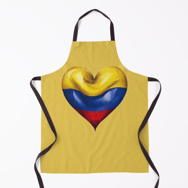 Item preview, Colombian flag heart designed and sold by La Loca.