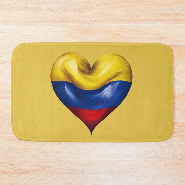 Item preview, Colombian flag heart designed and sold by La Loca.