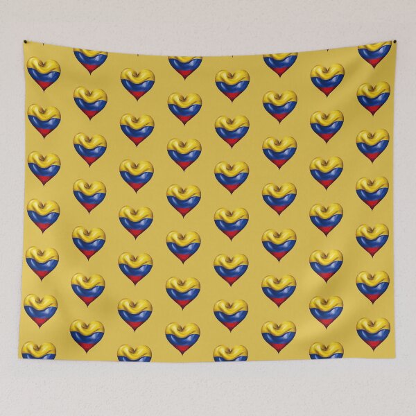 Item preview, Colombian flag heart designed and sold by La Loca.