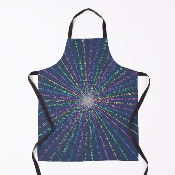 Item preview, Rainbow Colorful Ripple Sun Rays Burst Soft Blue designed and sold by EvergreenMotifs.