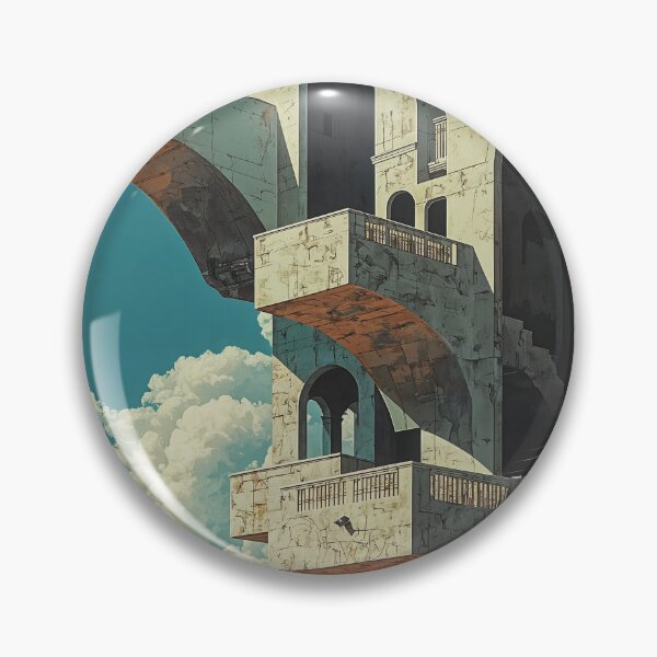 Item preview, Floating Parapets: A Dream of Impossible Architecture designed and sold by oanaunciuleanu.