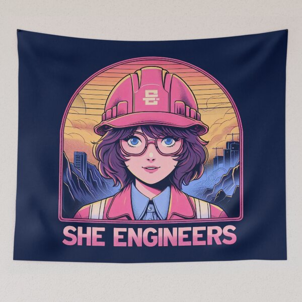 Item preview, She Engineers 4 designed and sold by RafaelLima7.