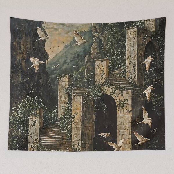 Item preview, Floating Parapets: A Dream of Impossible Architecture designed and sold by oanaunciuleanu.