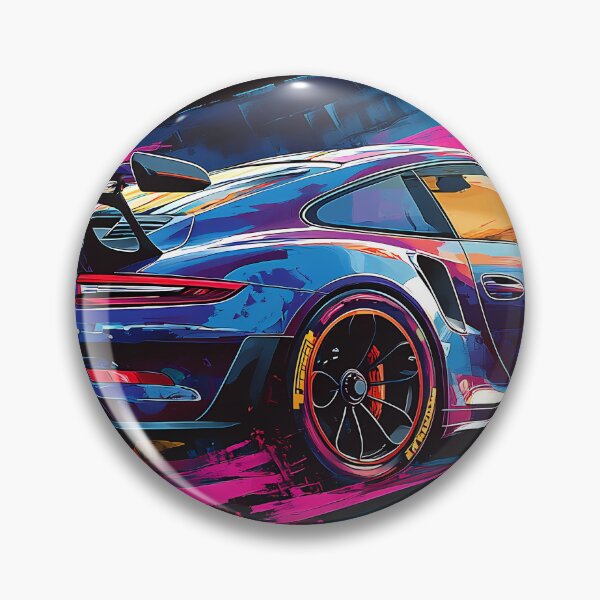 Item preview, Blue Porsche 911 GT3 RS  -  Pop Art designed and sold by AutoPopStudio.