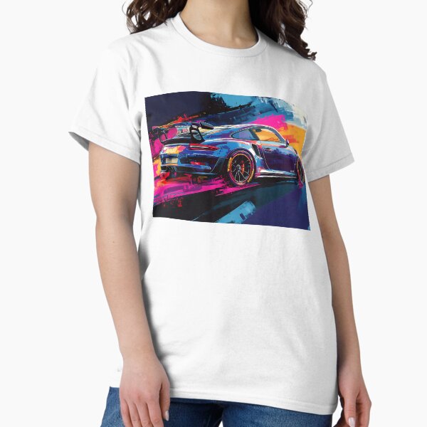 Item preview, Blue Porsche 911 GT3 RS  -  Pop Art designed and sold by AutoPopStudio.