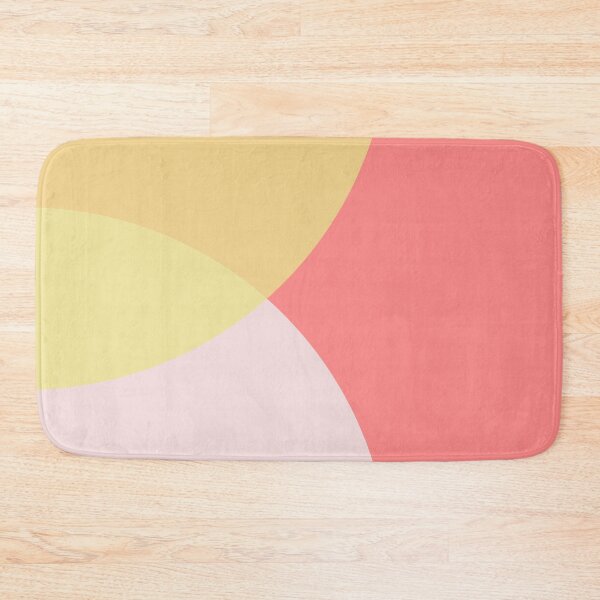Item preview, Tricolor Gradient Overlap Circles Simple Geometry Pattern designed and sold by EvergreenMotifs.