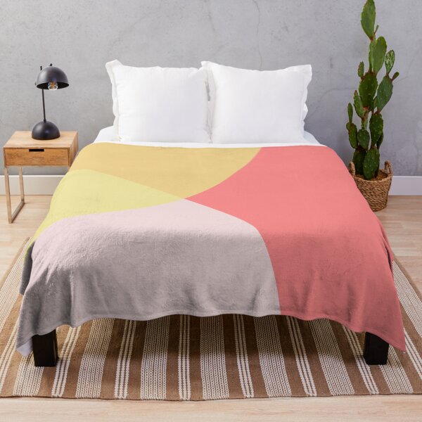 Item preview, Tricolor Gradient Overlap Circles Simple Geometry Pattern designed and sold by EvergreenMotifs.