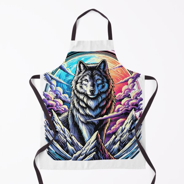 Item preview, Wolf in the mountain hikers and campers designed and sold by nodij.