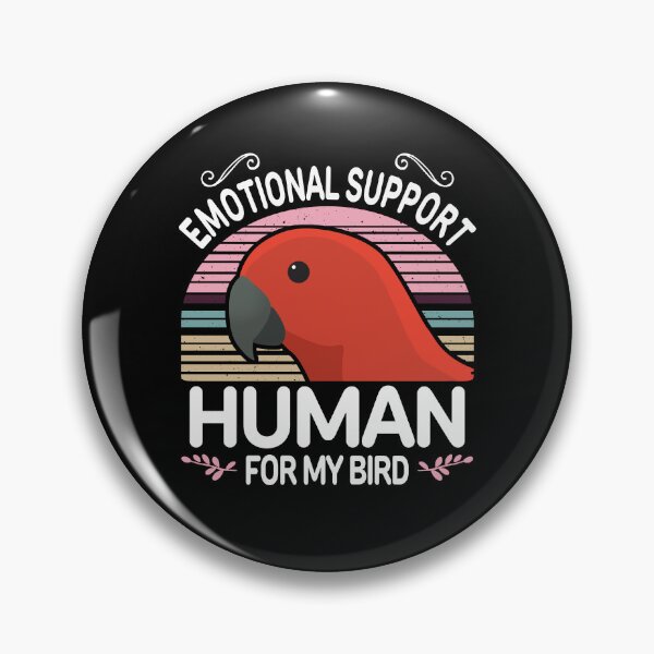 Item preview, Female Eclectus Parrot Emotional Support Human designed and sold by Clara Hollins.
