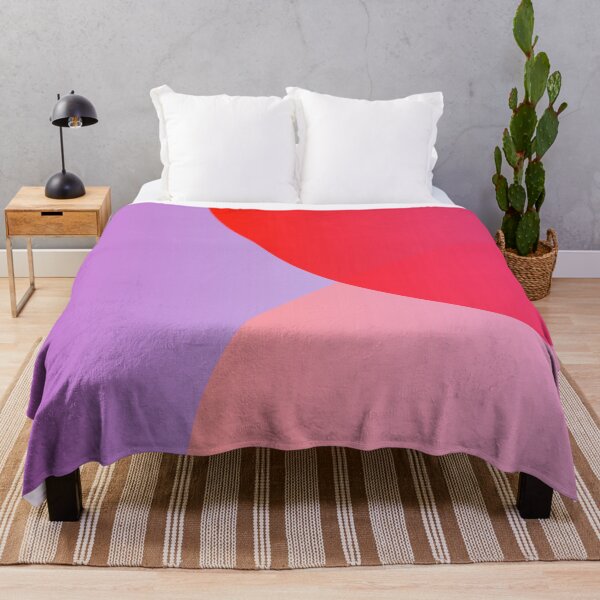 Item preview, Tricolor Gradient Overlap Circles Simple Geometry Pattern designed and sold by EvergreenMotifs.