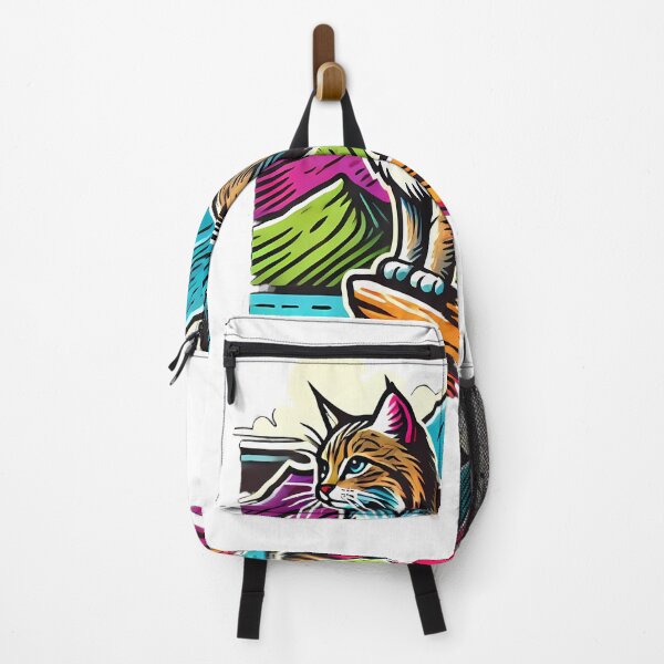 Item preview, Cat Hiking and Camping designed and sold by nodij.