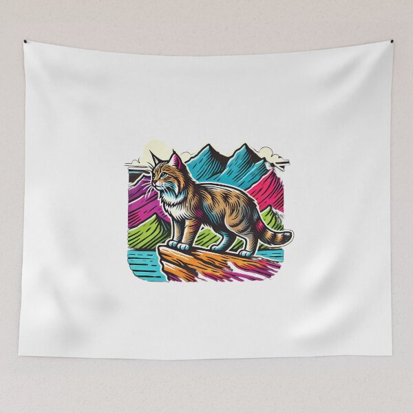 Item preview, Cat Hiking and Camping designed and sold by nodij.