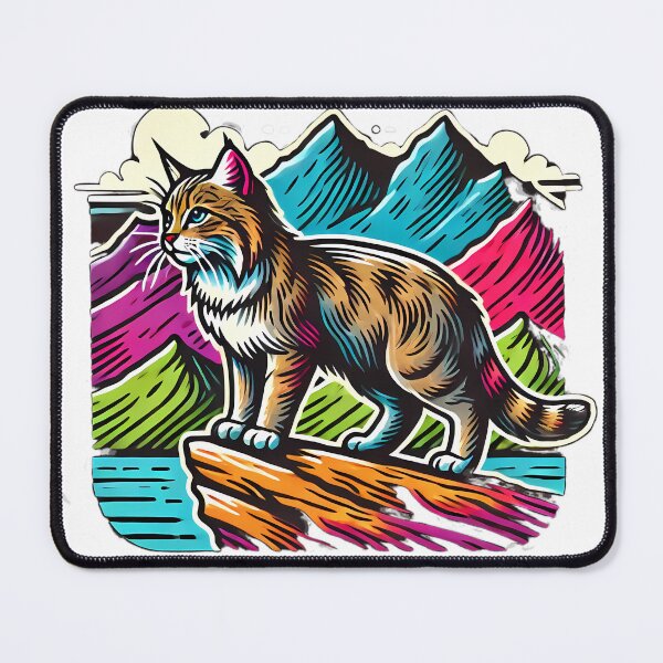 Item preview, Cat Hiking and Camping designed and sold by nodij.