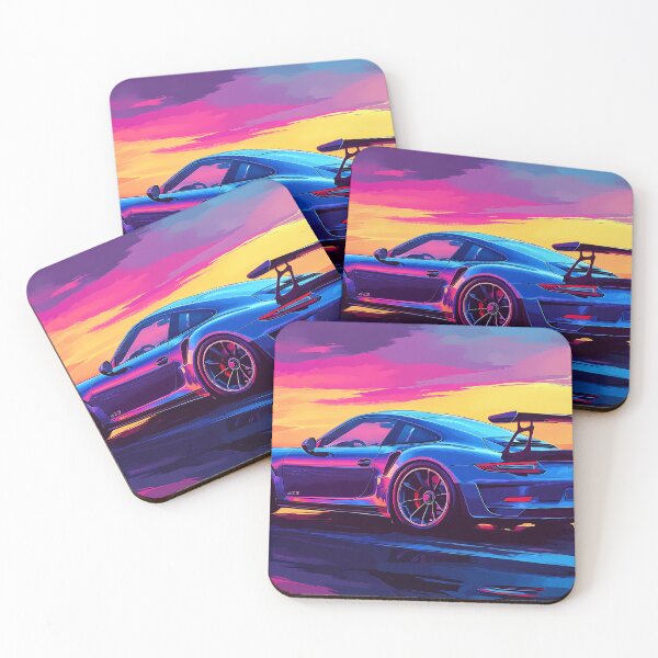 Item preview, Blue Porsche 911 GT3 RS III  -  Pop Art designed and sold by AutoPopStudio.