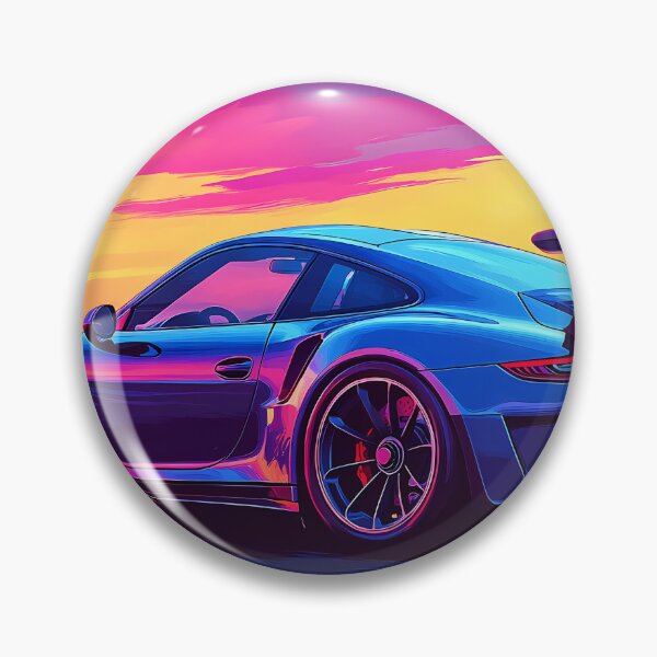 Item preview, Blue Porsche 911 GT3 RS III  -  Pop Art designed and sold by AutoPopStudio.