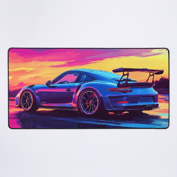Item preview, Blue Porsche 911 GT3 RS III  -  Pop Art designed and sold by AutoPopStudio.