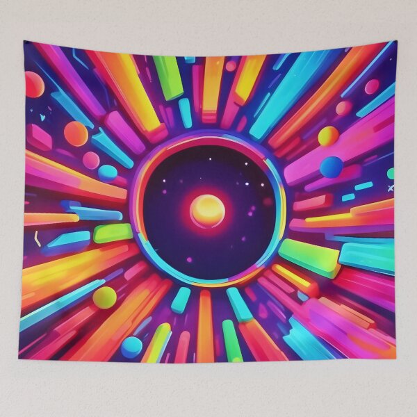 Item preview, Nebula Burst: Cosmic Kaleidoscope designed and sold by Health And Fitness Posts e-Store.