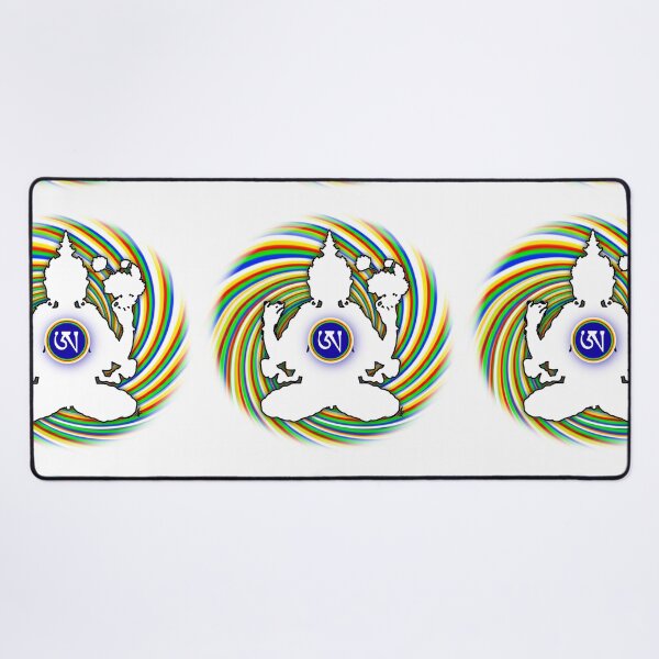 Item preview, Copy of Dzogchen, Ah, Tibetan, White body, Bodhisattva, Buddhist, White Background designed and sold by MayGreenAbgrall.