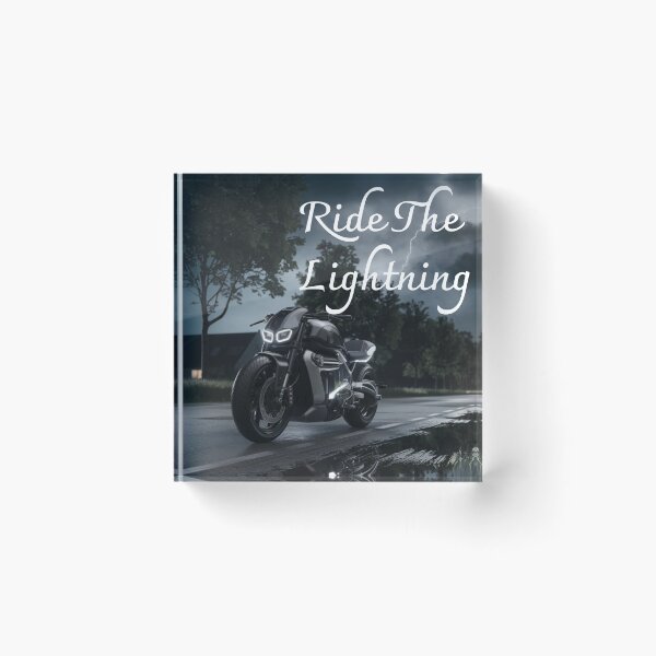 Item preview, Ride the Lightning: Electrifying Motorcycle Design designed and sold by StyleSwitch.