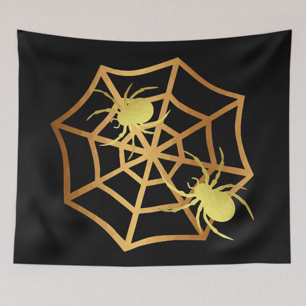 Item preview, Creepy Crawly Gold Spiders designed and sold by Sartoris Art.
