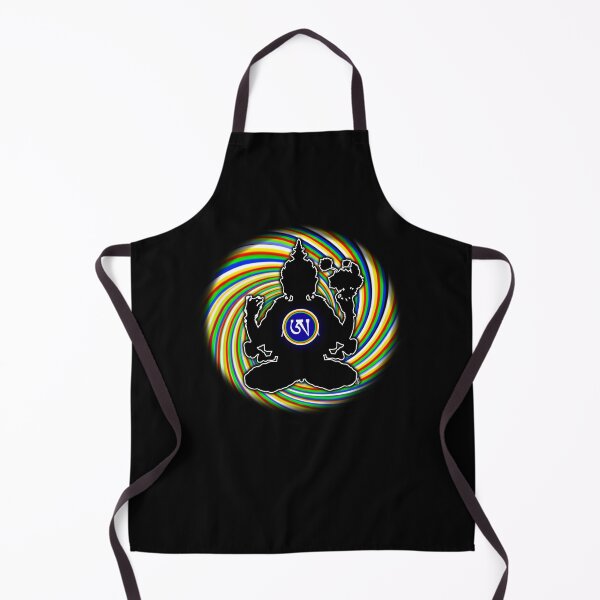 Item preview, Dzogchen, Ah, Tibetan, Black body, Bodhisattva, Buddhist, Black Background designed and sold by MayGreenAbgrall.