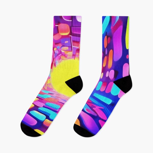 Item preview, Neon Tunnel: Psychedelic Journey designed and sold by Health And Fitness Posts e-Store.