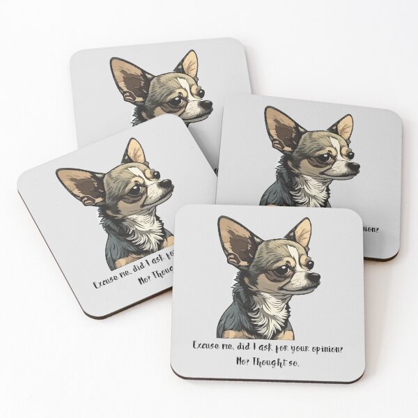 Item preview, Excuse me, did I ask for your opinion? No? Thought so. #PlayfulHumor #CuteandEdgy #Memes #CuteButFeisty #DogAttitude designed and sold by Anna Halasek.
