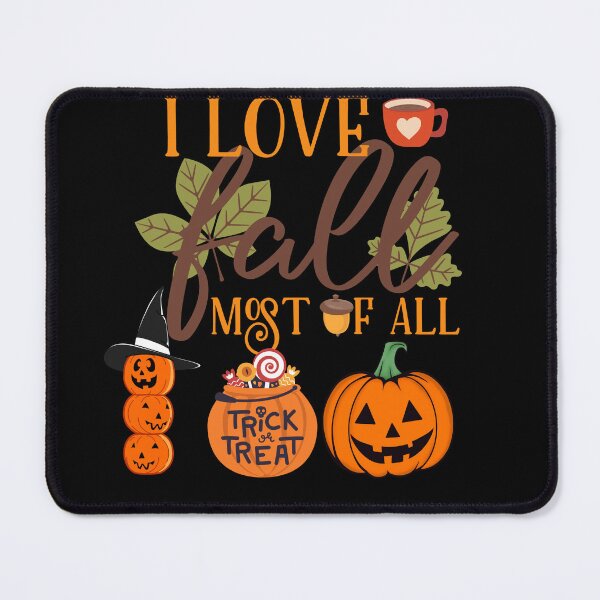 Item preview, I Love Fall pumpkins designed and sold by Annacreations1.