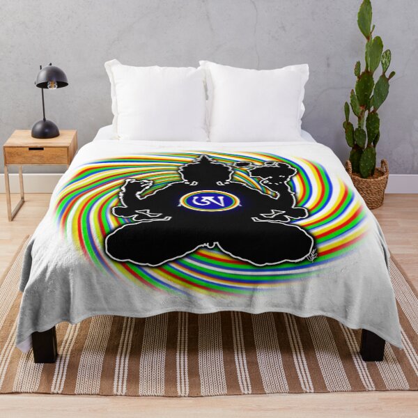 Item preview, Dzogchen, Ah, Tibetan, Black body, Bodhisattva, Buddhist, White Background designed and sold by MayGreenAbgrall.