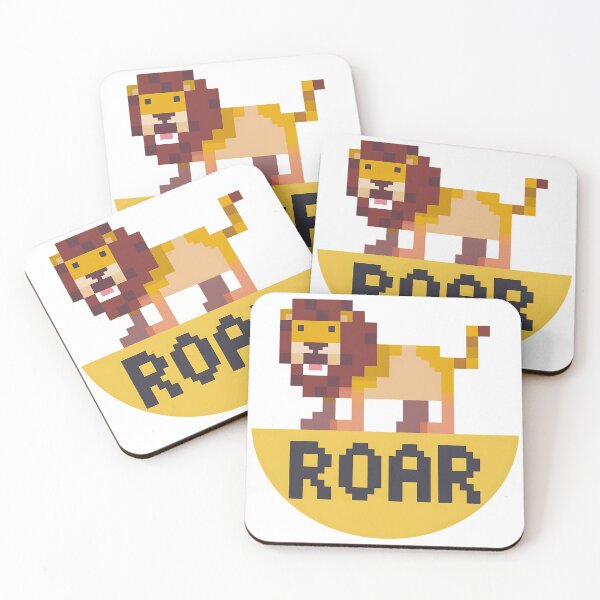 Item preview, 8 Bit Lion designed and sold by Very Good Tees.